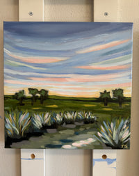 MELON SKY - 12 x 12"