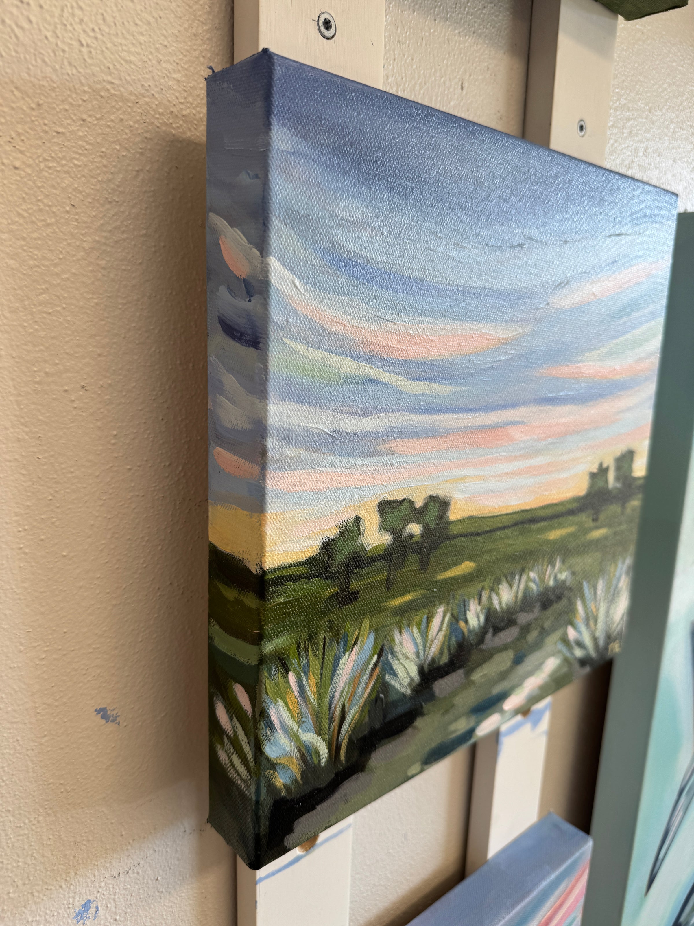 MELON SKY - 12 x 12"