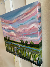 PINK CRUSH - 12 x 12"