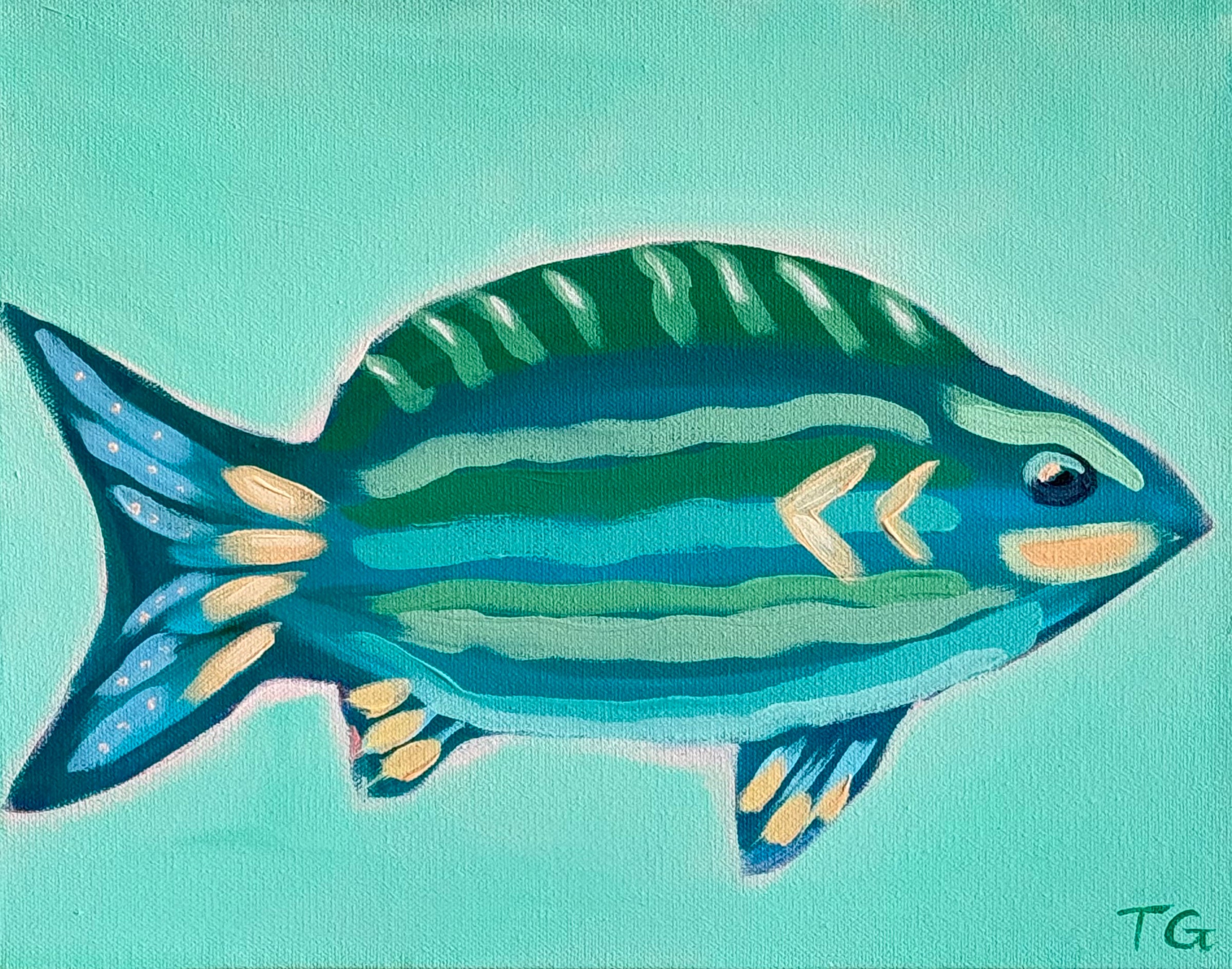 MORNING SWIM - 11 X 14