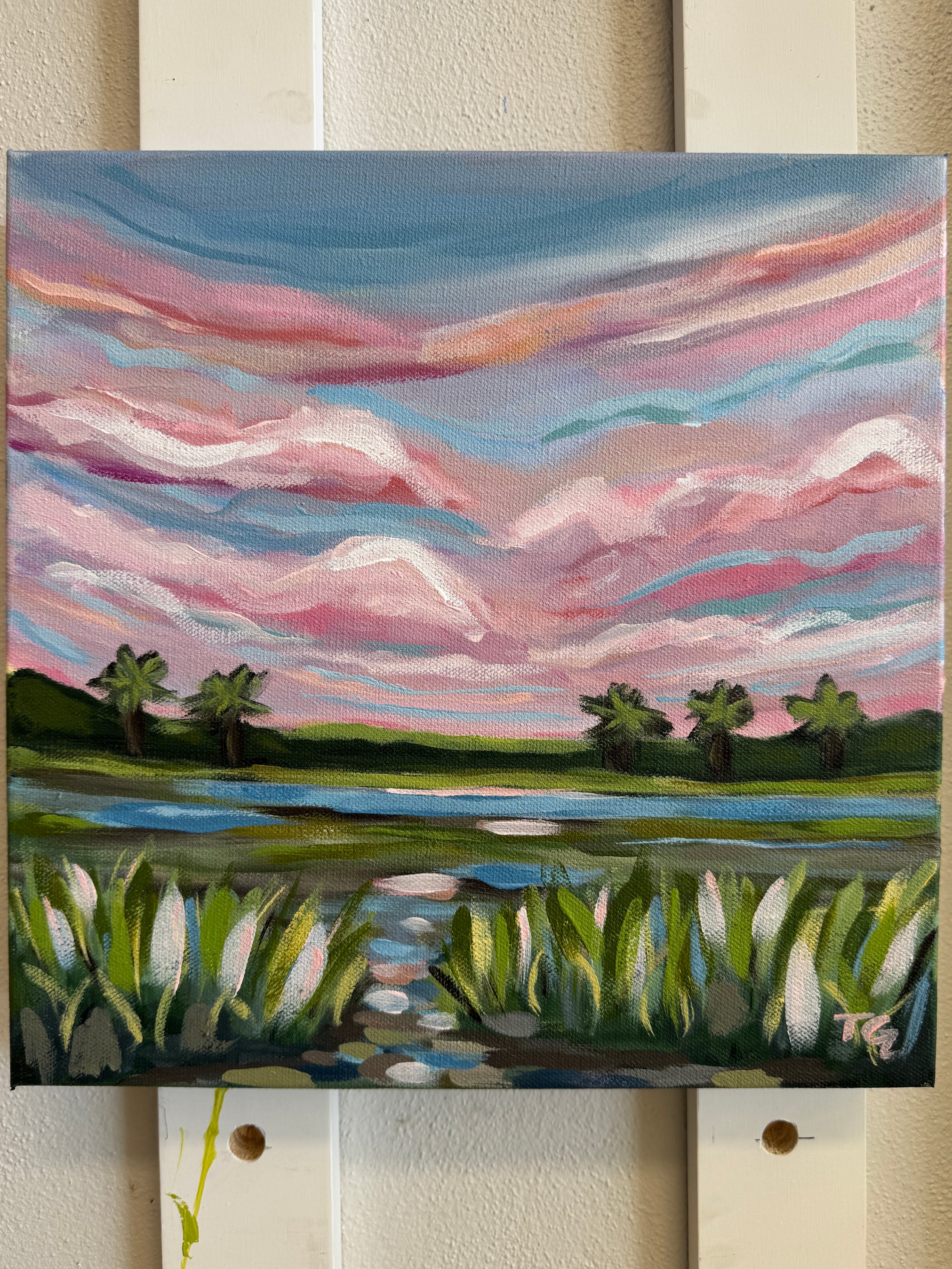 PINK CRUSH - 12 x 12"