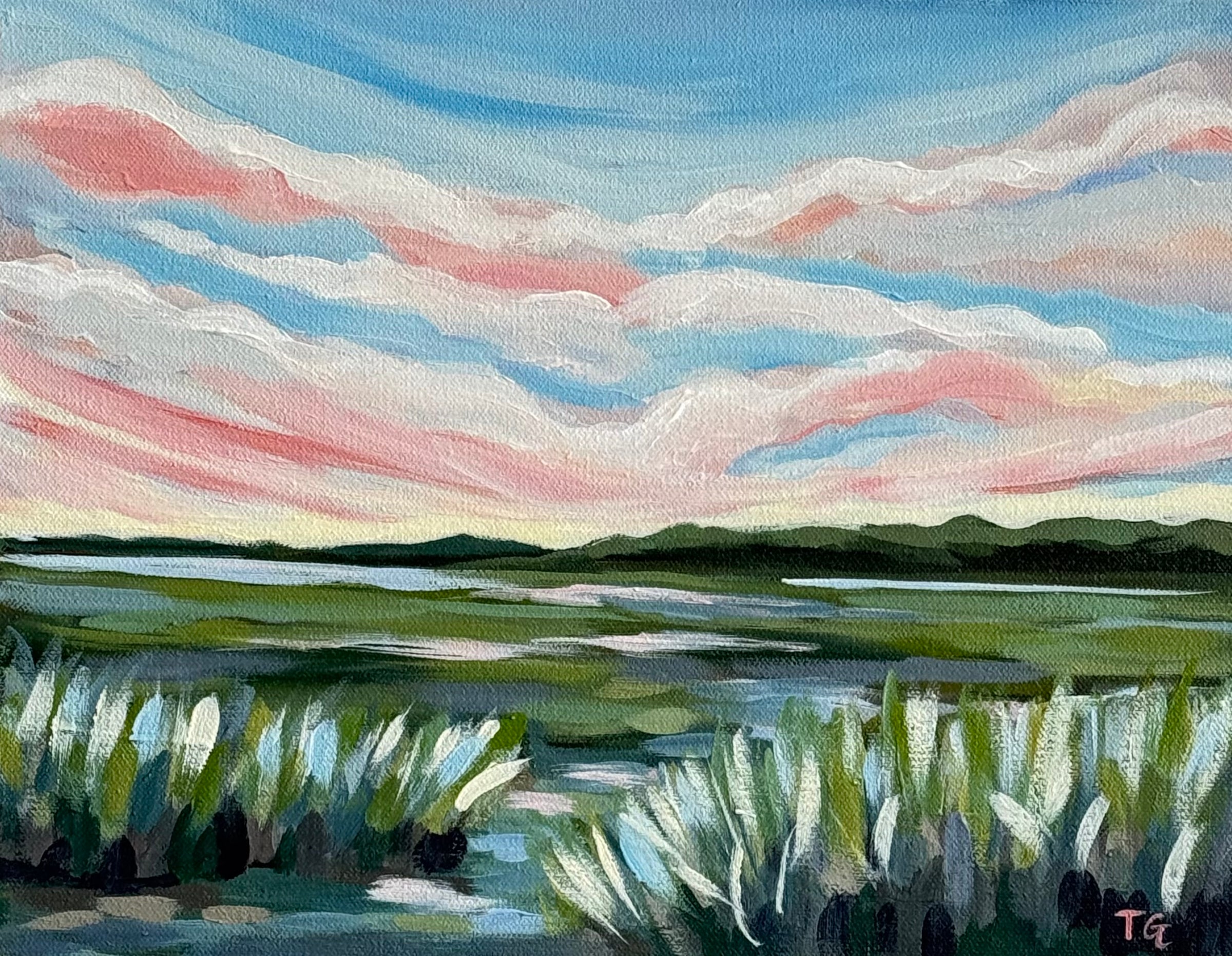 ROSE SKY - 11 x 14"