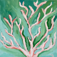 BLUSH REEF - 12 X 12