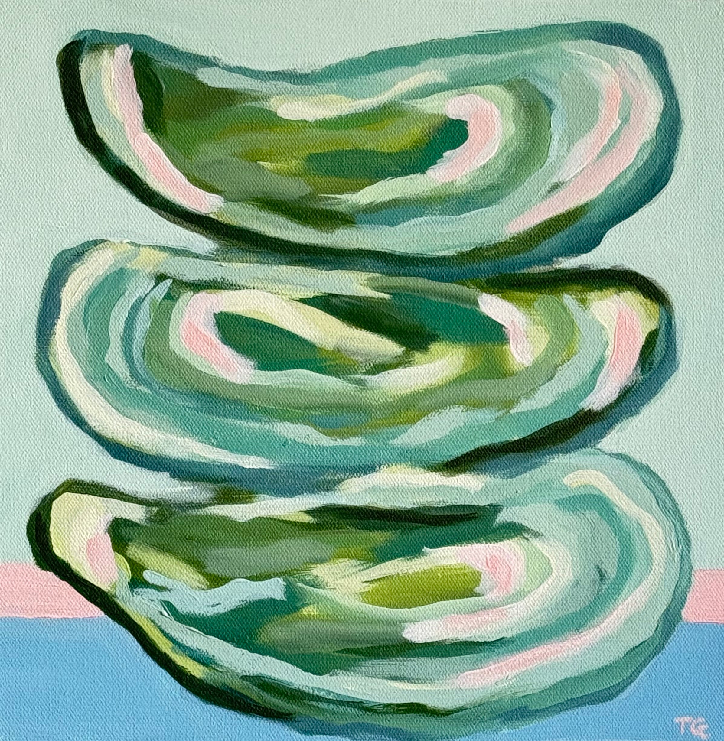 OYSTER PARTY - 12 X 12