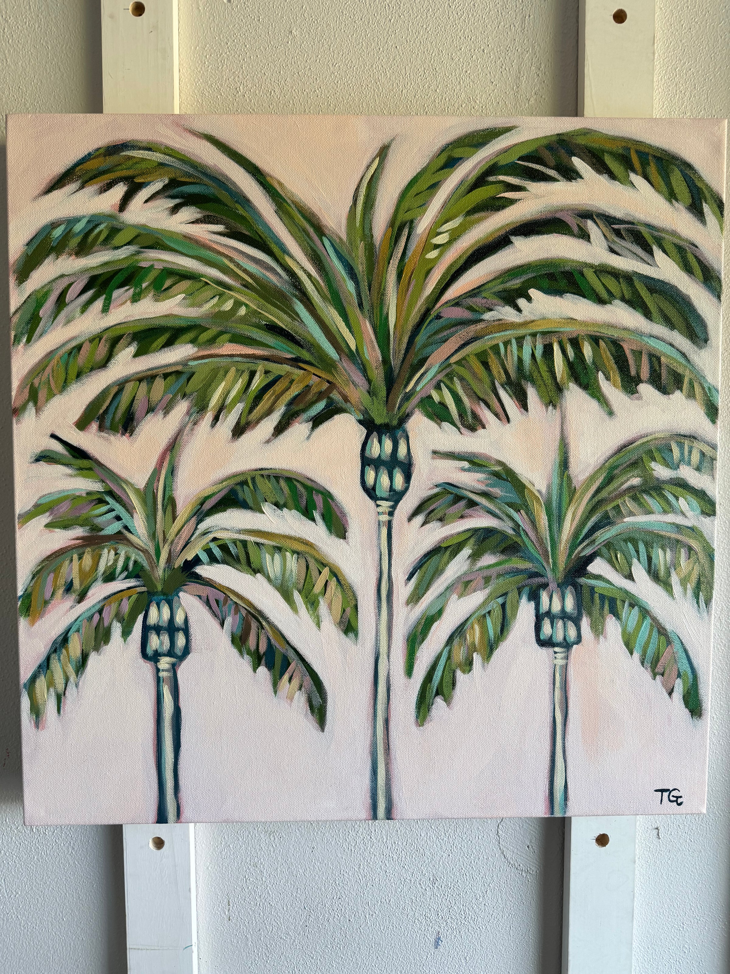 CABANA PALMS - 24 X 24