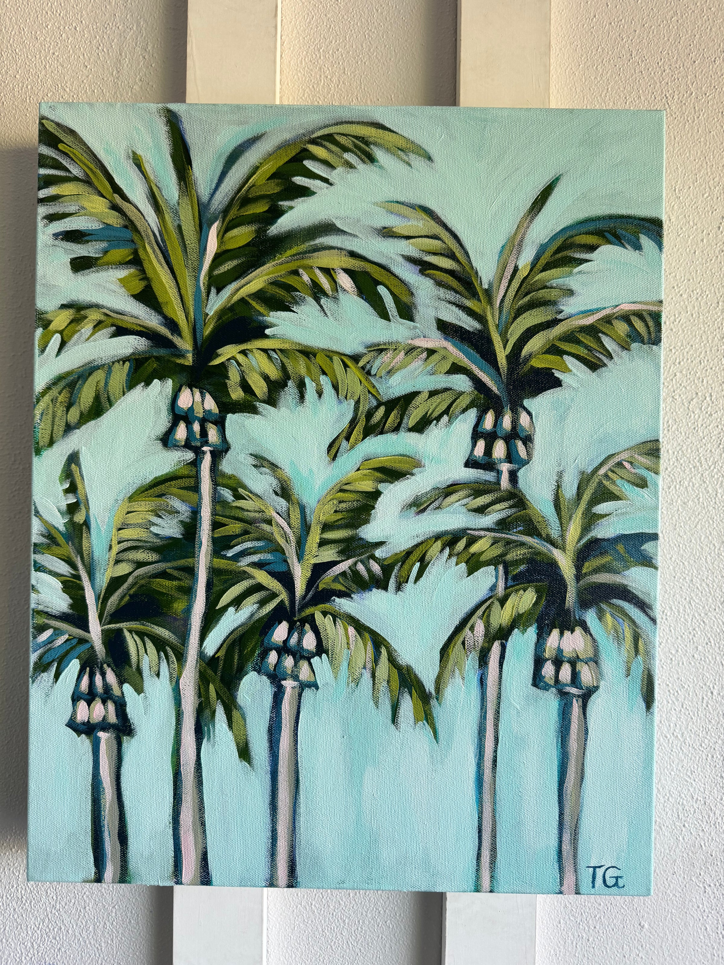 SALTY PALMS - 16 X 20