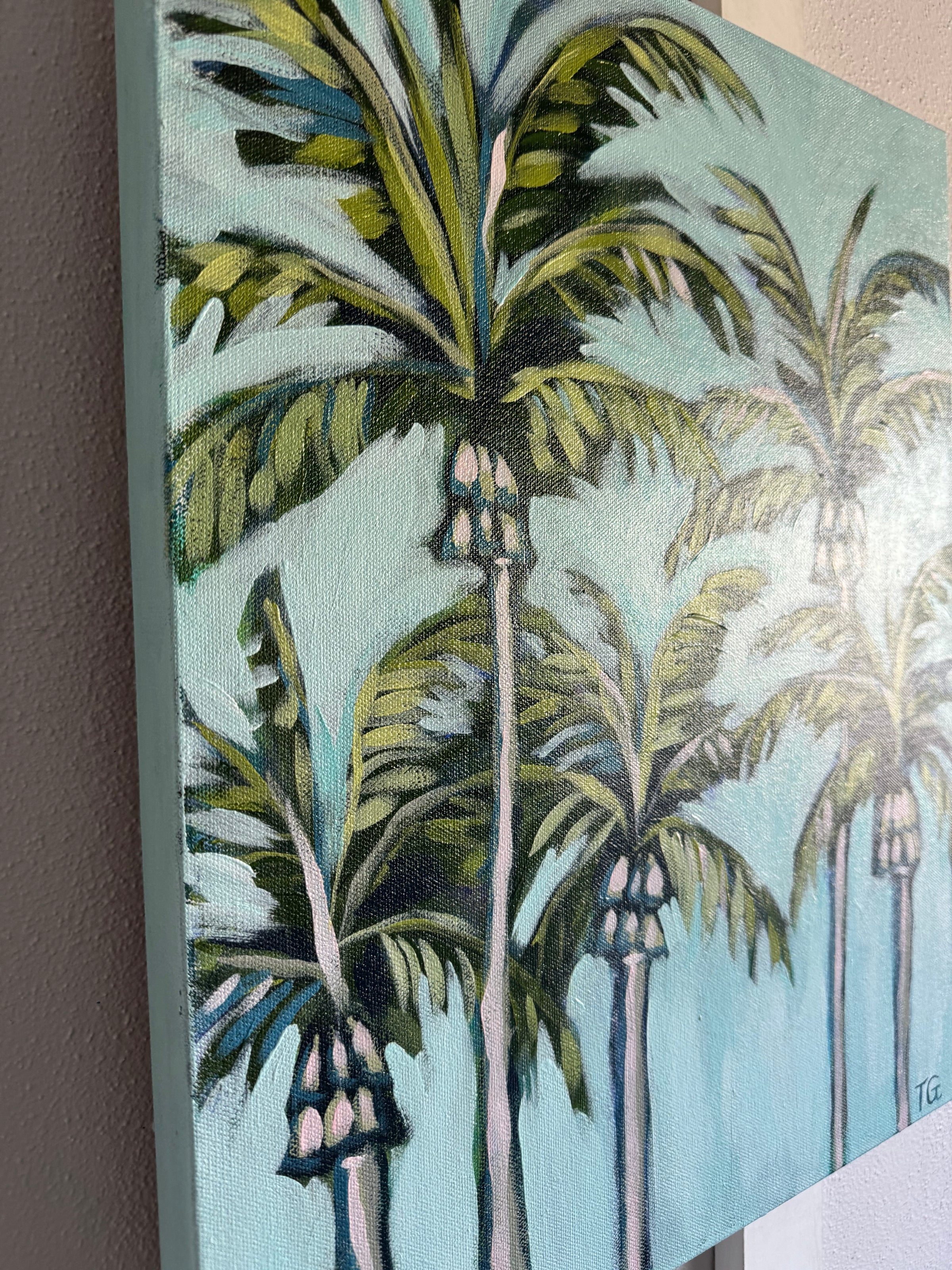 SALTY PALMS - 16 X 20