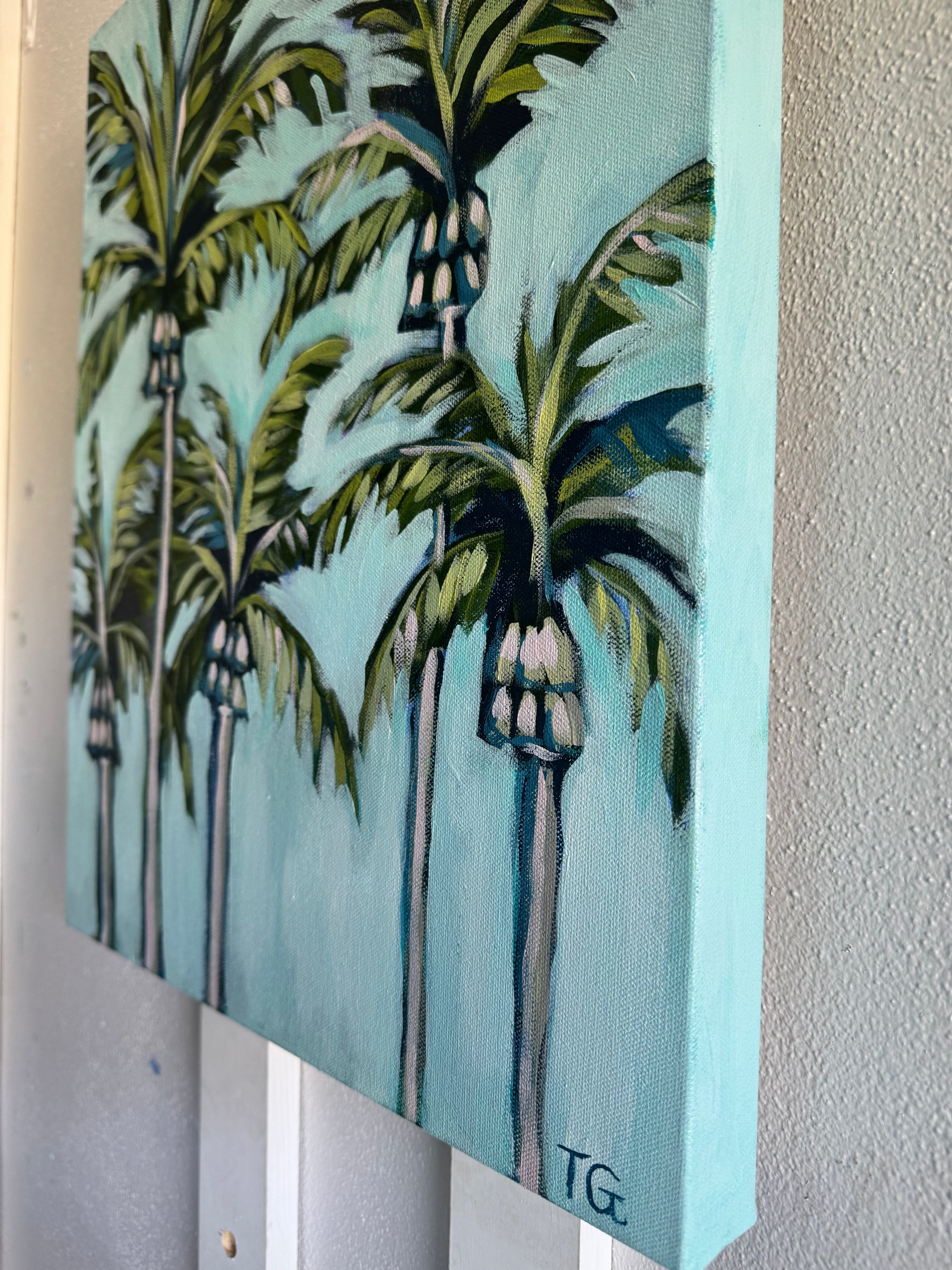 SALTY PALMS - 16 X 20