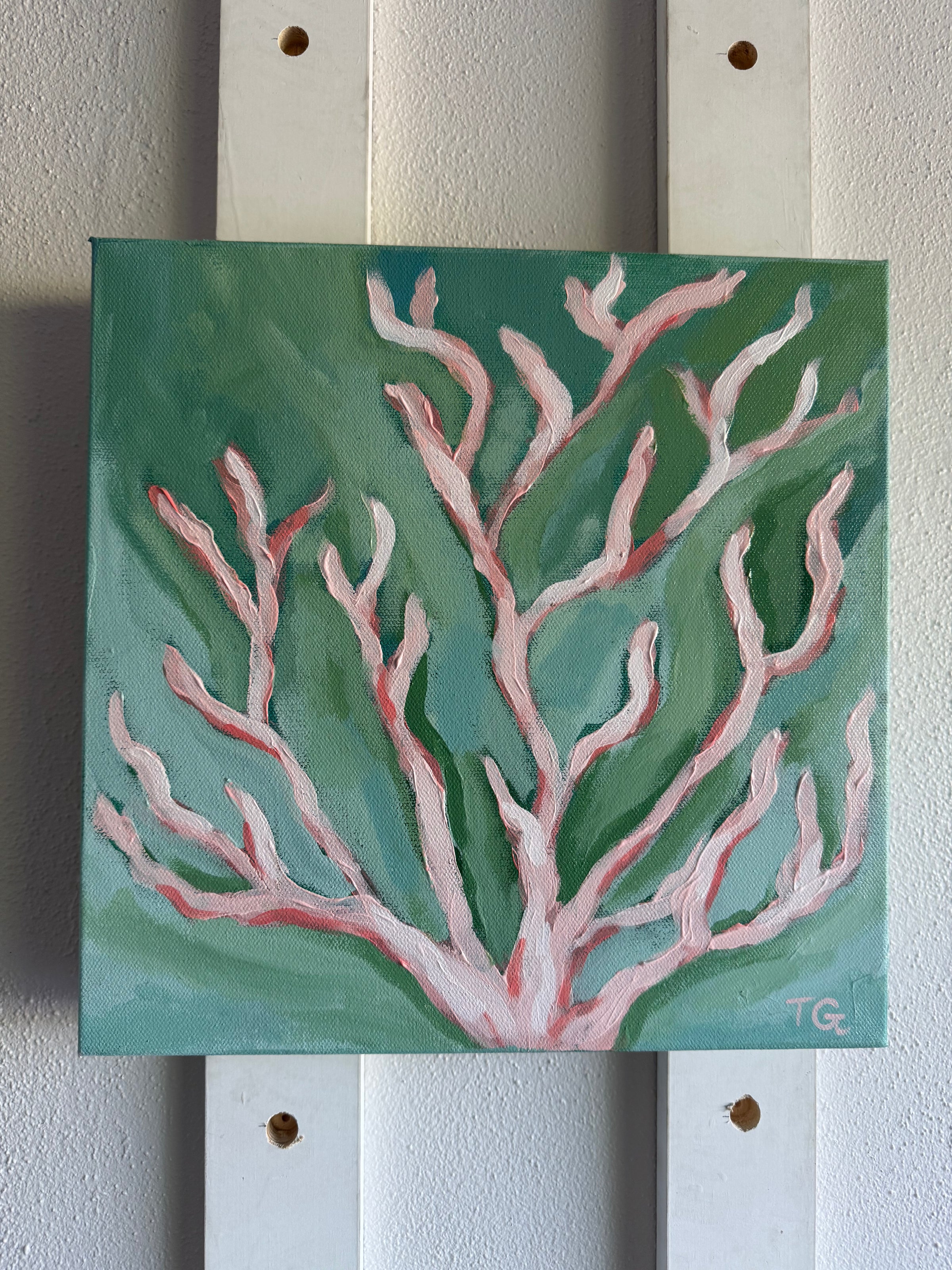 BLUSH REEF - 12 X 12